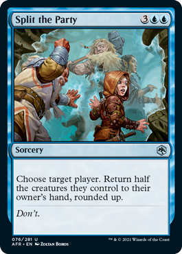 Split the Party - Foil | Adventures in the Forgotten Realms