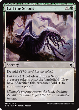 Call the Scions | Battle for Zendikar