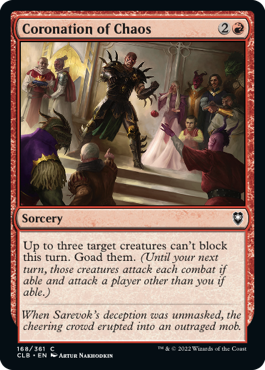 Coronation of Chaos | Commander Legends: Battle for Baldur's Gate