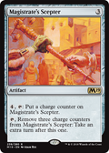 Magistrate's Scepter - Foil | Core Set 2019
