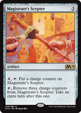Magistrate's Scepter - Foil | Core Set 2019
