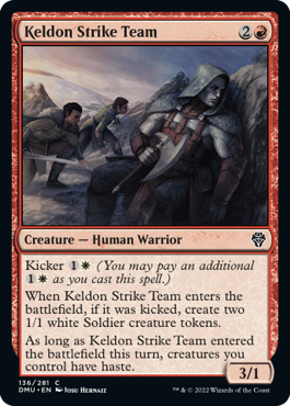 Keldon Strike Team - Foil | Dominaria United
