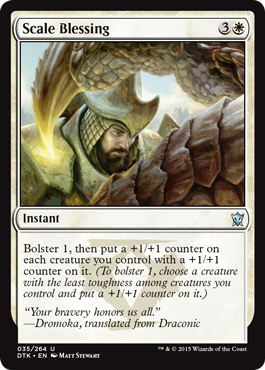 Scale Blessing - Foil | Dragons of Tarkir