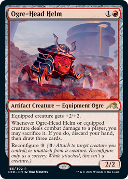 Ogre-Head Helm | Kamigawa: Neon Dynasty