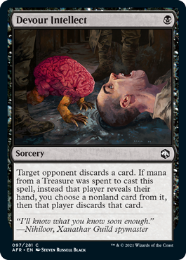 Devour Intellect - Foil | Adventures in the Forgotten Realms