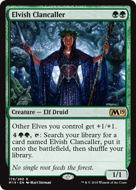 Elvish Clancaller | Core Set 2019