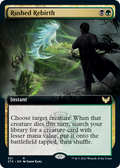 Rushed Rebirth - Extended Art | Strixhaven: School of Mages