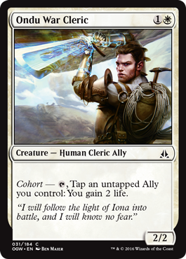 Ondu War Cleric | Oath of the Gatewatch