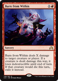 Burn from Within - Foil | Shadows Over Innistrad