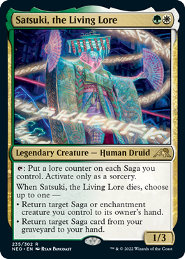 Satsuki, the Living Lore | Kamigawa: Neon Dynasty