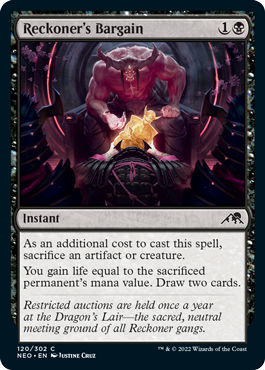 Reckoner's Bargain | Kamigawa: Neon Dynasty