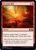 Tectonic Rift - Foil | Core Set 2020