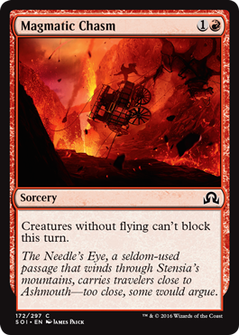Magmatic Chasm | Shadows Over Innistrad