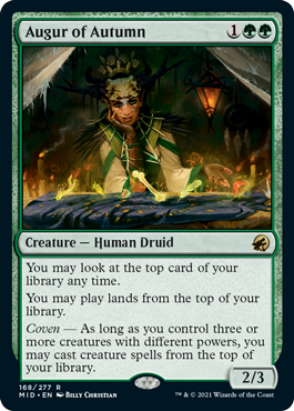 Augur of Autumn - Foil | Innistrad: Midnight Hunt