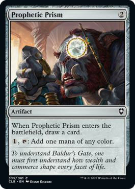 Prophetic Prism | Commander Legends: Battle for Baldur's Gate