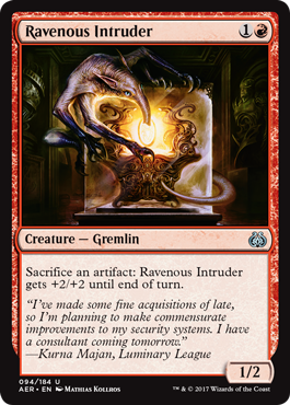 Ravenous Intruder - Foil | Aether Revolt