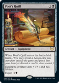 Poet's Quill - Foil | Strixhaven: School of Mages
