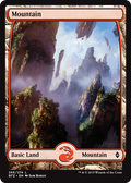Mountain (266) - Foil - Full Art | Battle for Zendikar
