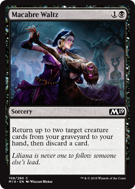 Macabre Waltz - Foil | Core Set 2019