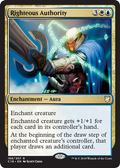 Righteous Authority | Commander 2018