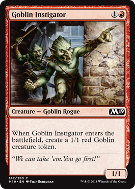 Goblin Instigator | Core Set 2019