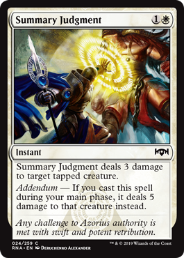 Summary Judgment | Ravnica Allegiance