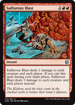 Sulfurous Blast | Conspiracy: Take the Crown