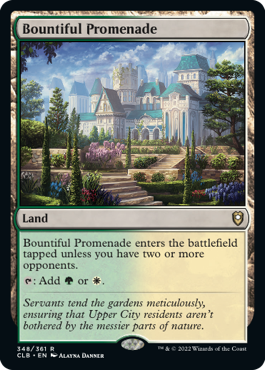 Bountiful Promenade | Commander Legends: Battle for Baldur's Gate