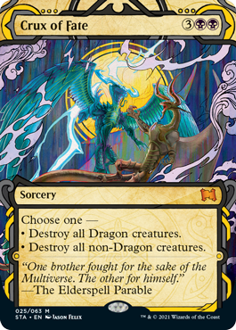 Crux of Fate - Foil Etched | Strixhaven: Mystical Archives