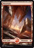 Mountain (268) - Foil - Full Art | Battle for Zendikar