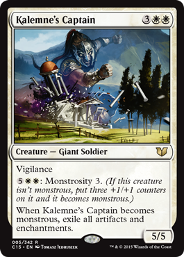 Kalemne's Captain | Commander 2015