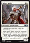 Militia Bugler - Foil | Core Set 2019