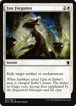 Fate Forgotten - Foil | Dragons of Tarkir