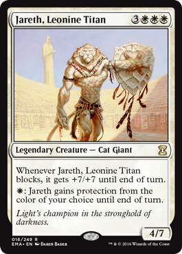 Jareth, Leonine Titan - Foil | Eternal Masters