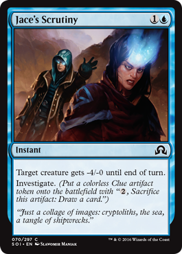 Jace's Scrutiny | Shadows Over Innistrad