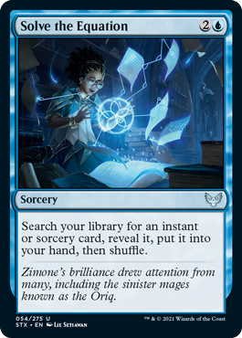 Solve the Equation | Strixhaven: School of Mages
