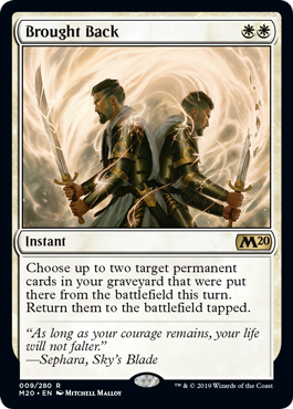 Brought Back - Foil | Core Set 2020