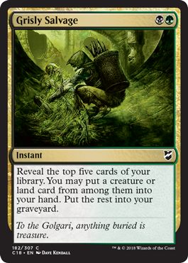 Grisly Salvage | Commander 2018