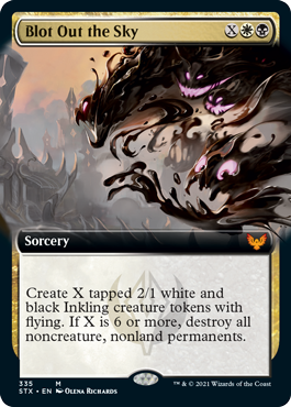 Blot Out the Sky - Extended Art | Strixhaven: School of Mages