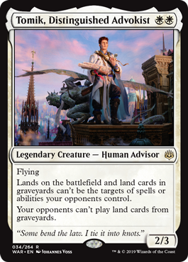 Tomik, Distinguished Advokist | War of the Spark