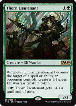Thorn Lieutenant - Foil | Core Set 2019