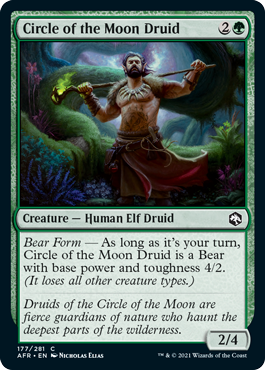 Circle of the Moon Druid - Foil | Adventures in the Forgotten Realms