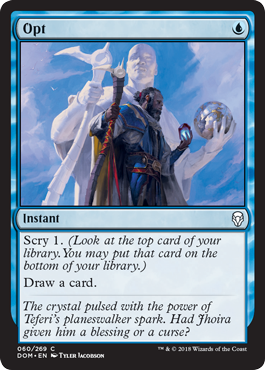 Opt - Foil | Dominaria