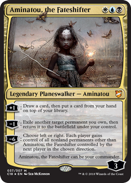 Aminatou, the Fateshifter - Foil | Commander 2018