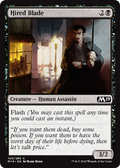 Hired Blade - Foil | Core Set 2019