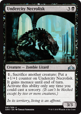 Undercity Necrolisk - Foil | Guilds of Ravnica