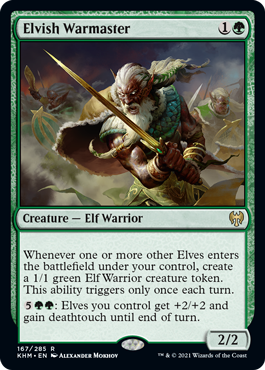 Elvish Warmaster | Kaldheim