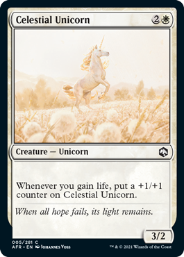 Celestial Unicorn - Foil | Adventures in the Forgotten Realms