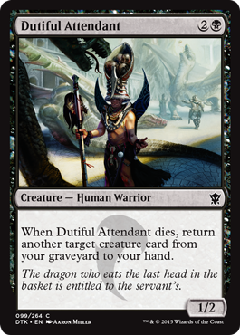 Dutiful Attendant - Foil | Dragons of Tarkir