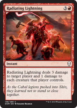 Radiating Lightning - Foil | Dominaria